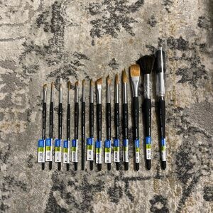 Princeton: Aqua Elite Series - Synthetic Watercolor Paint Brush Bundle #2 (14)